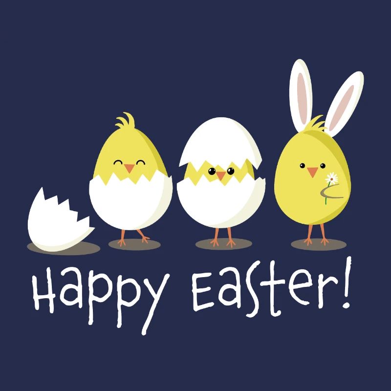 Happy Easter Chick Egg Easter Egg