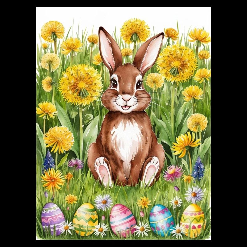EG Easter I Bunny I Happy Easter I Gift I Flower