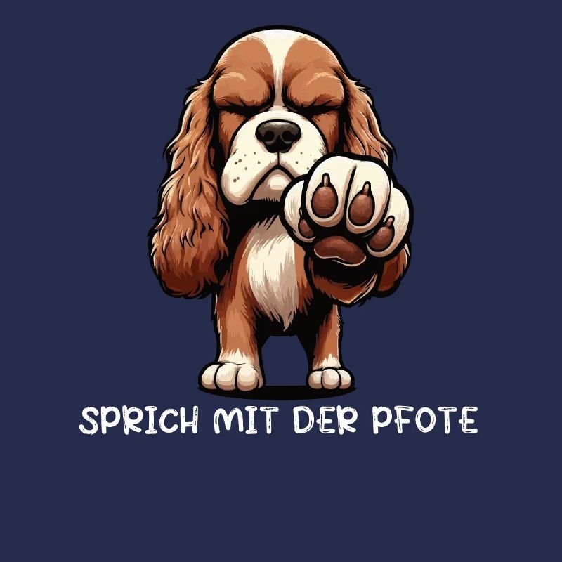 Sprich mit der Pfote Cocker Spaniel Cockerhund