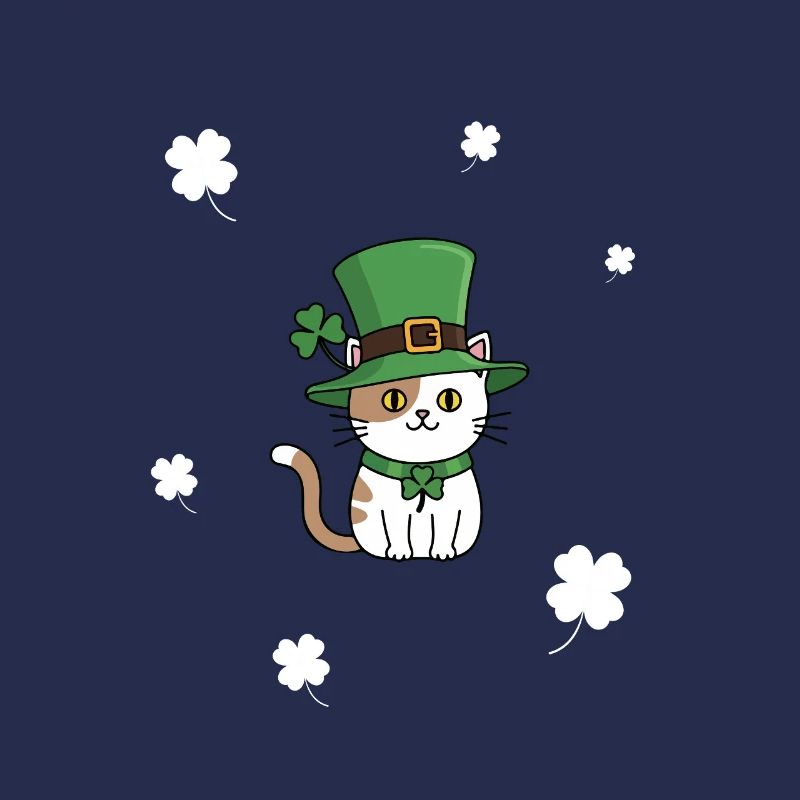 Chat de la Saint-Patrick