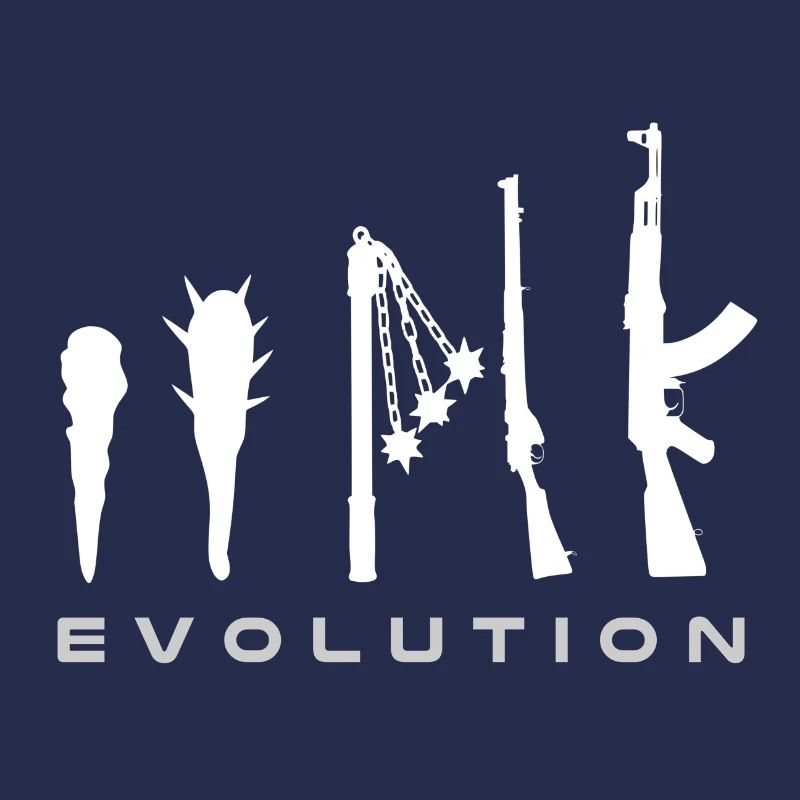 l'évolution de l'arme