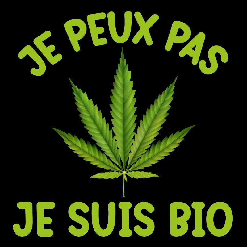 Bio Canna T-Shirt mit Botschaft