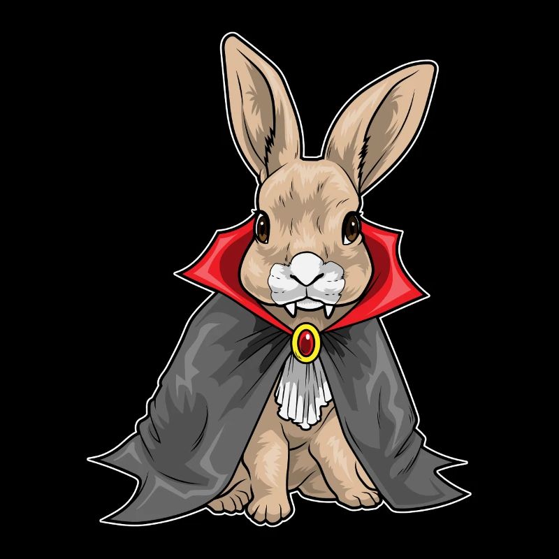 Bunny Halloween Vampire