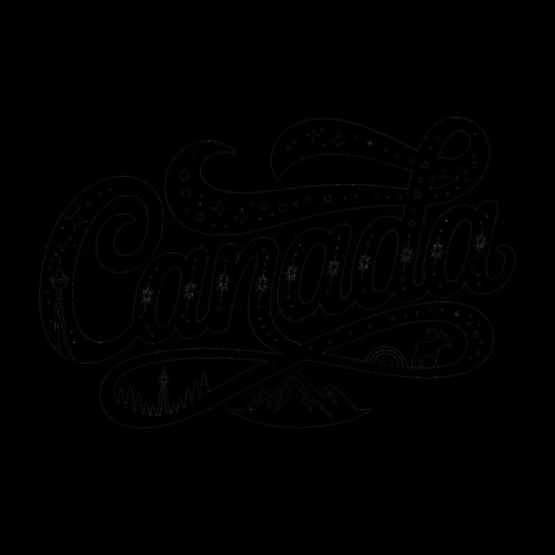 Kanada - Souvenir-Design
