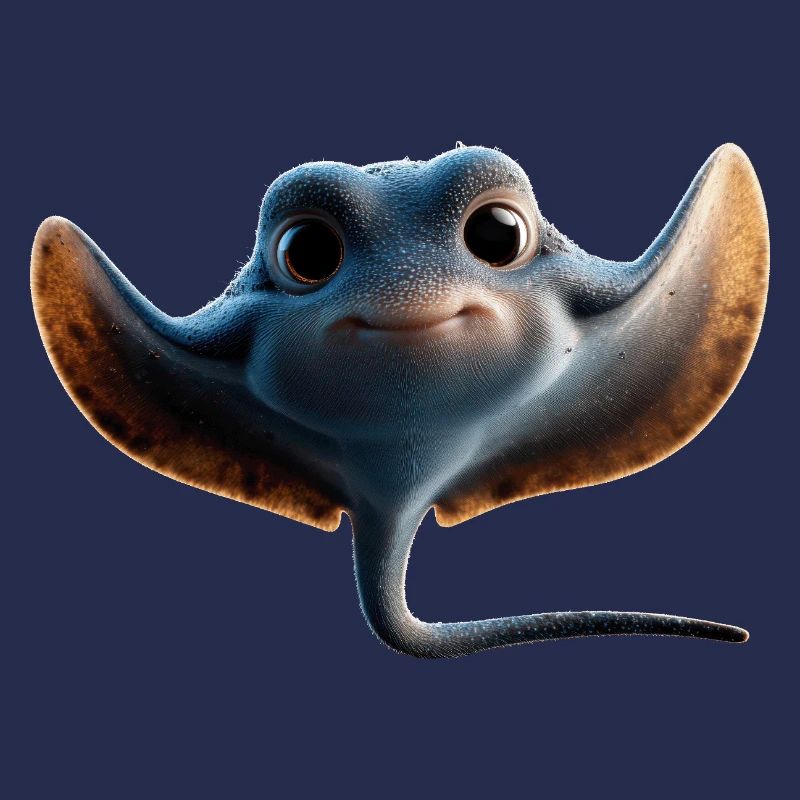 Manta Ray, Devil Ray, Stingray, Diver