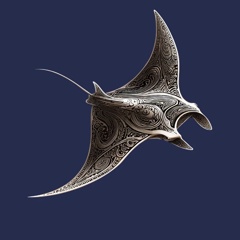 Manta Ray, Devil Ray, Stingray, Diver