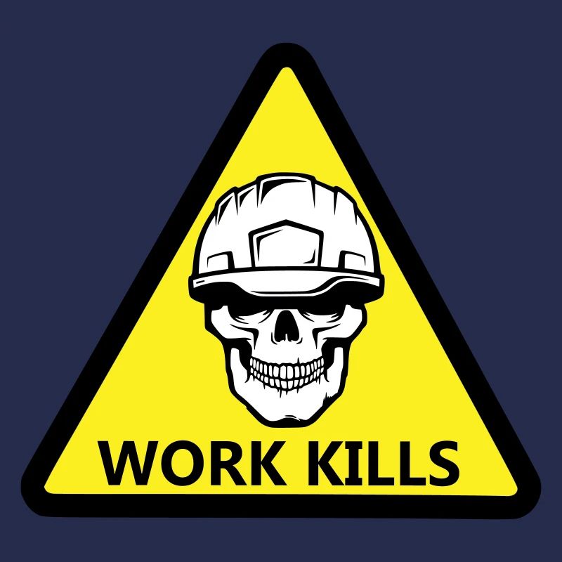Danger Work, Kill sign with a helmeted skull