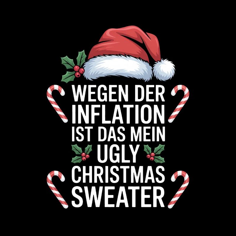 Pull de Noël moche et moche de l’inflation