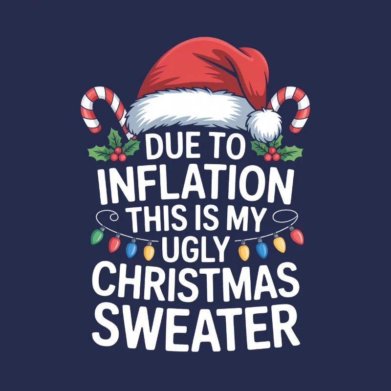 À cause de l’inflation, pull de Noël moche