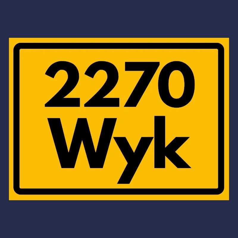 OLD POSTCODE POSTCODE RETRO 2270 WYK – FÖHR INSEL