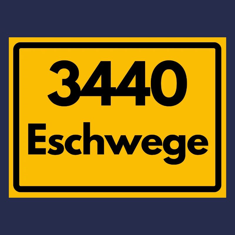 OLD POSTCODE ZIP CODE RETRO 3440 ESCHWEGE