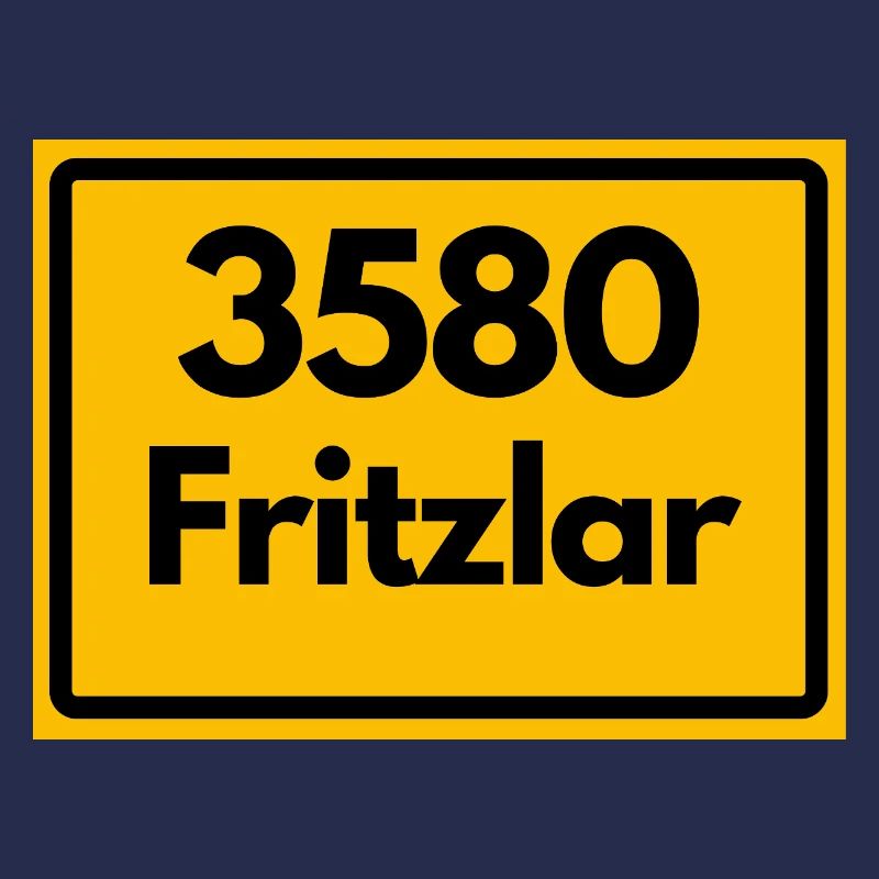 OLD POSTCODE POSTCODE RETRO 3580 FRITZLAR DOMFACH