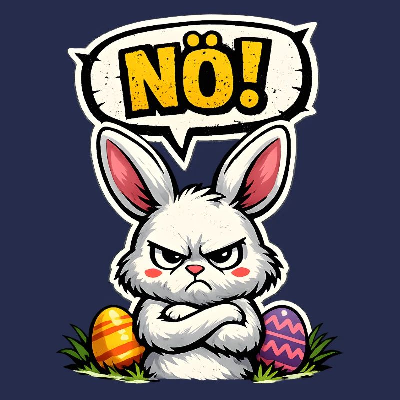 Lower Austrian Bunny Comic Easter Gift