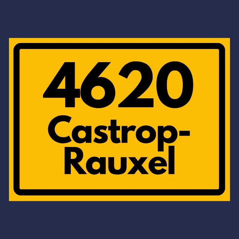 OLD POSTCODE POSTCODE RETRO 4620 CASTROP-RAUXEL