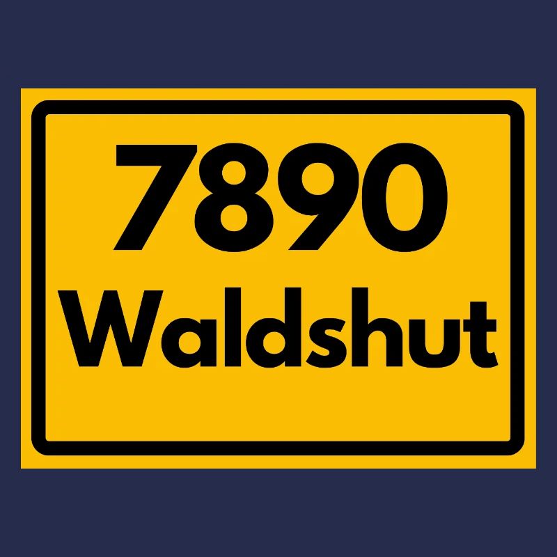 OLD POSTCODE POSTCODE RETRO 7890 WALDSHUT HEIMAT