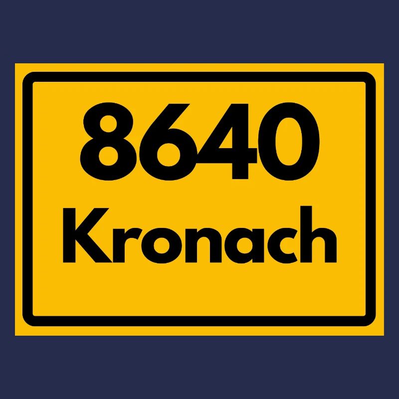 OLD POSTCODE ZIP CODE 8640 KRONACH HEIMATSTOLZ
