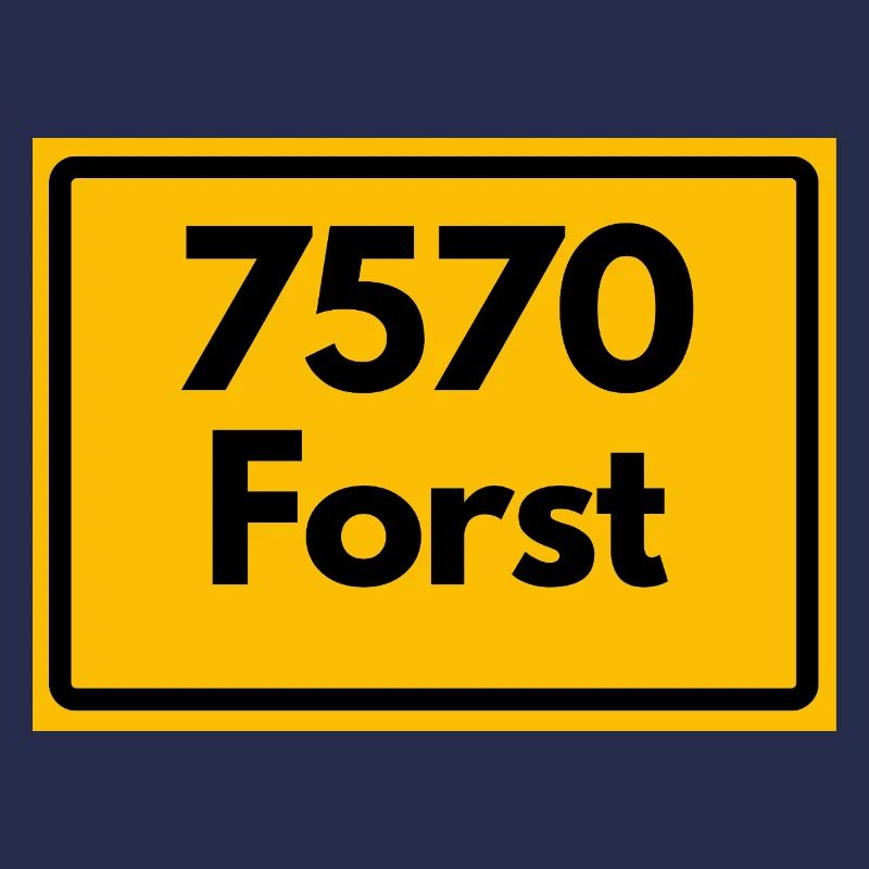 ANCIEN CODE POSTAL RETRO 7570 FORST