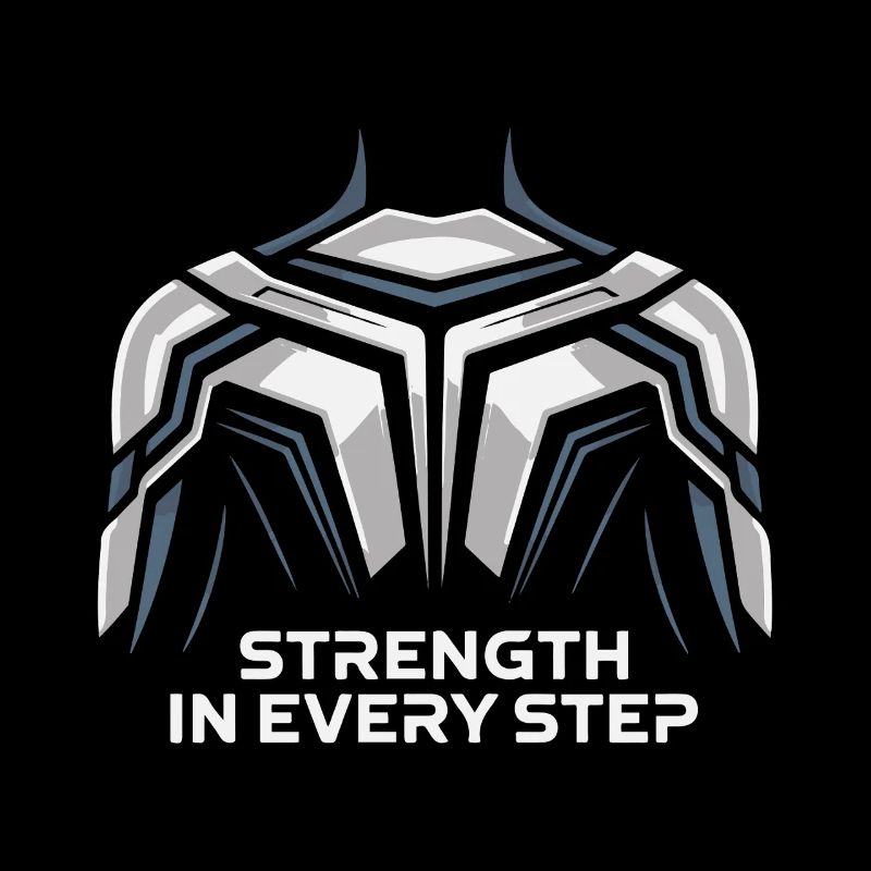 Strength in Every Step Shield