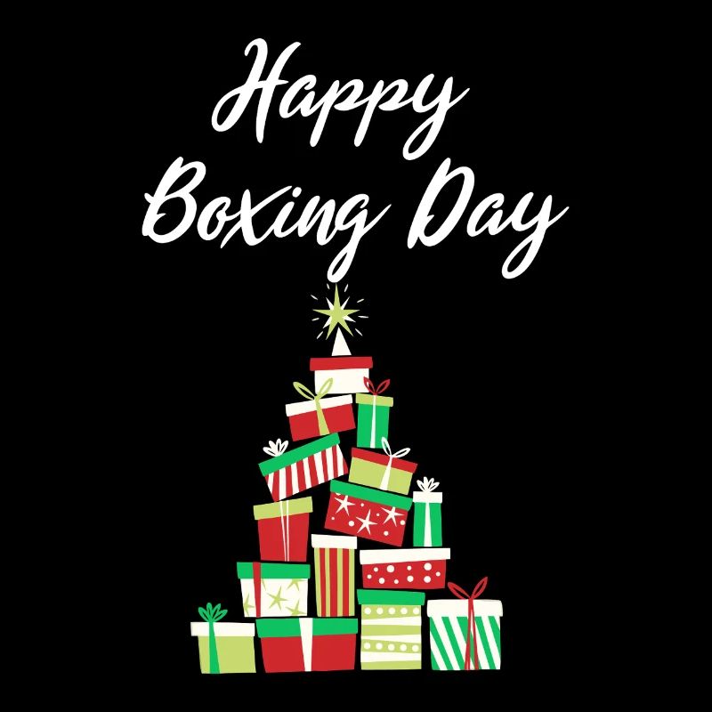 Joyeux Boxing Day Gift Stack