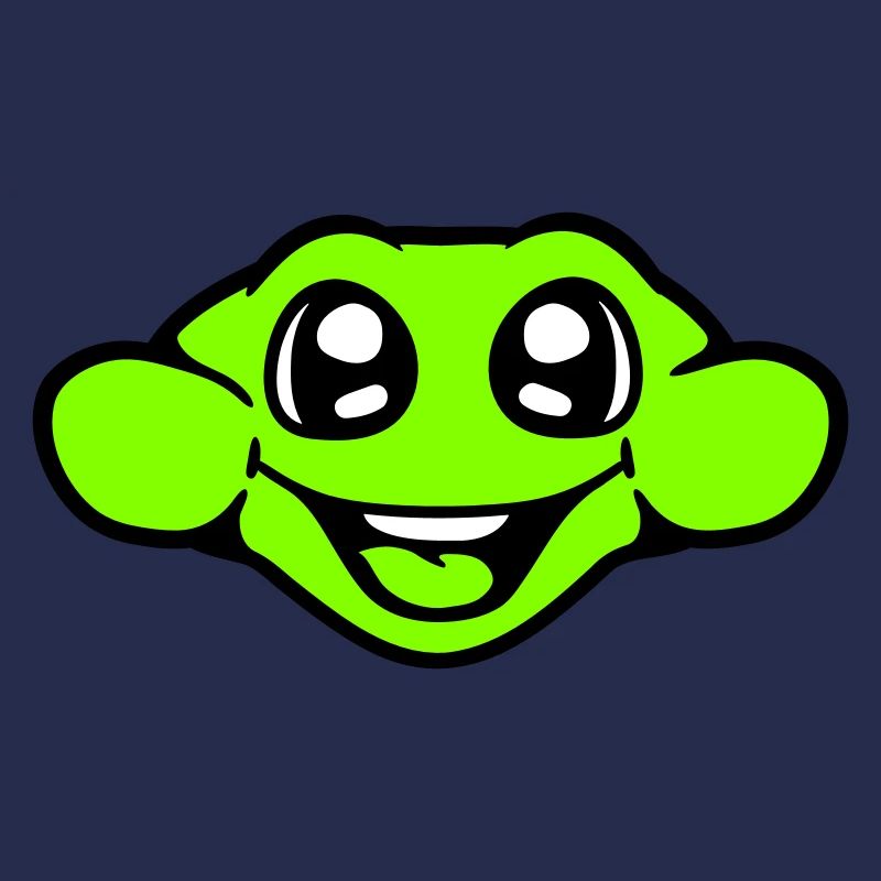 Frog Toad Smiles Funny Comic Happy Cool
