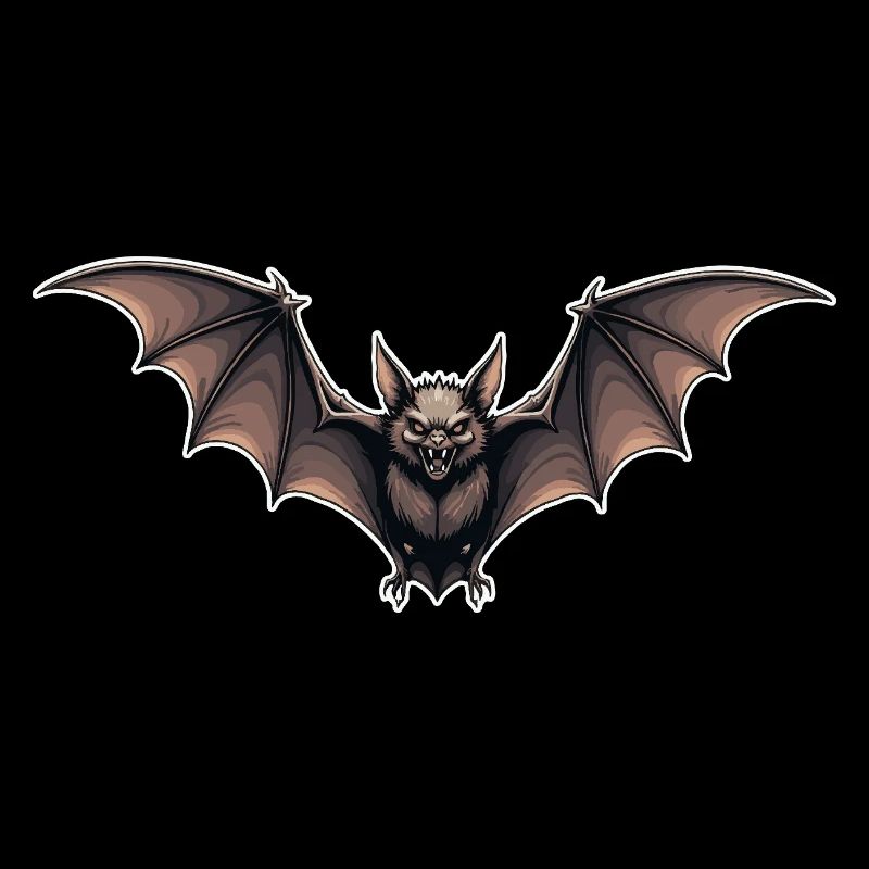 Bat Night Flight Emblem