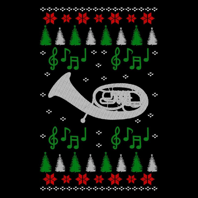 Baritone Ugly Christmas musical instrument