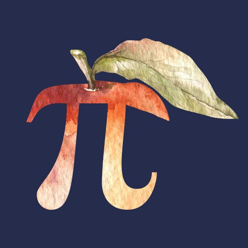 Cadeaux de science de maths de Pi jour, signe de Pi. Amants de maths