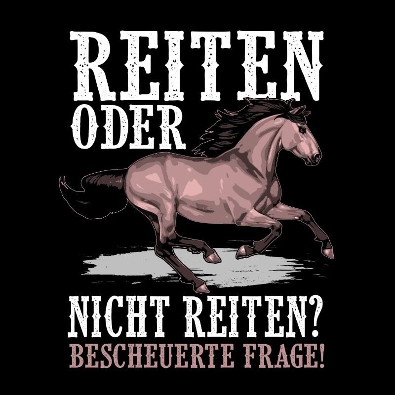 Pferd - Reiten oder nicht reiten bescheuerte Frage