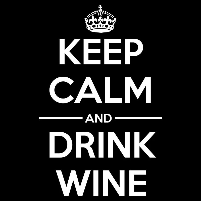 Drinks Keep calm Wine