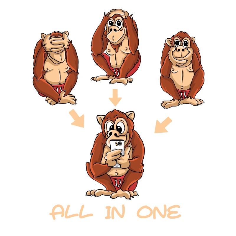 Les 3 singes