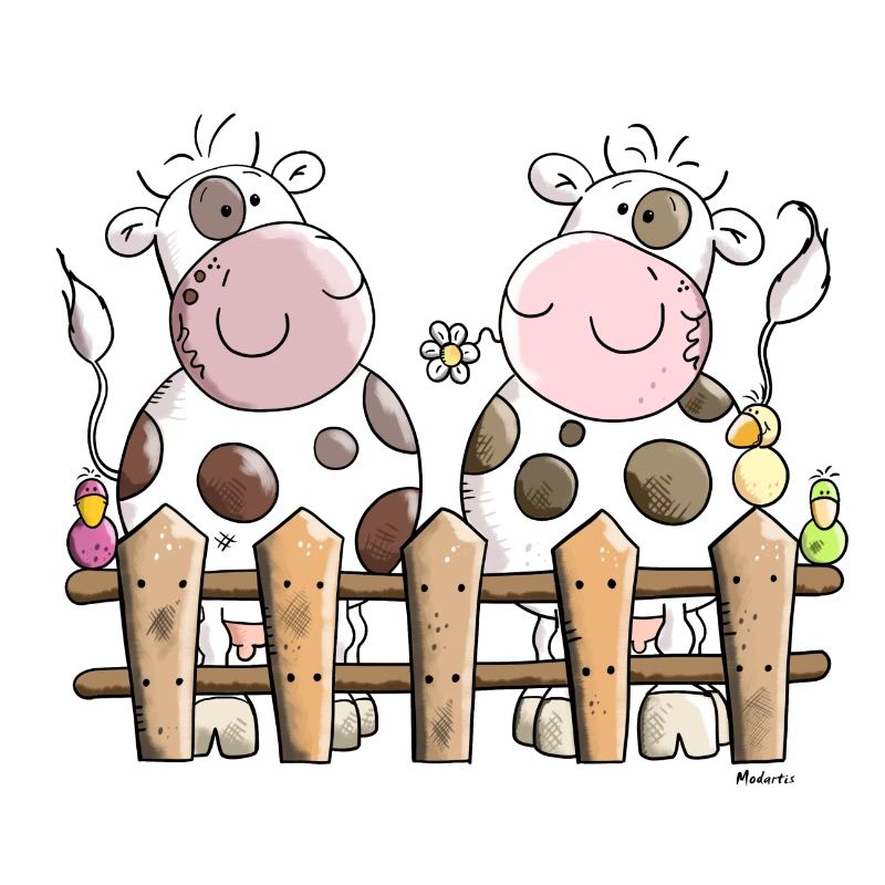 Two Happy Cows