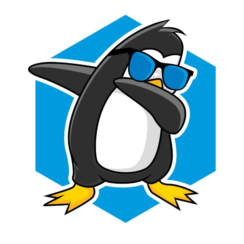 Dabbing Penguin