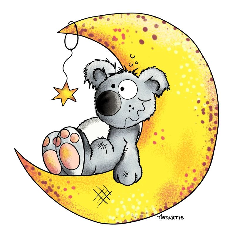 Koala In The Moon