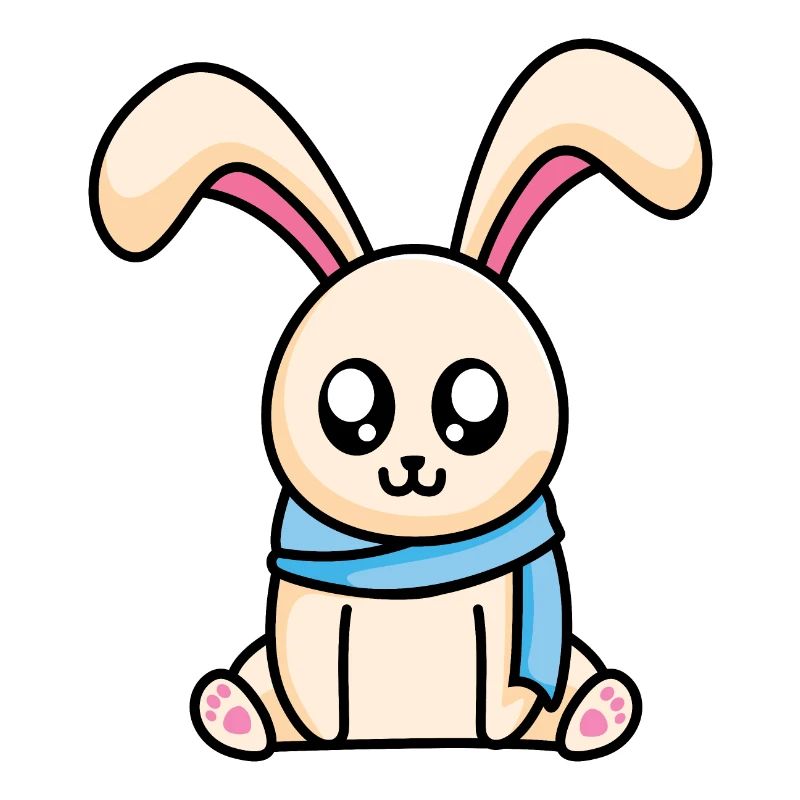Winter bunny - design