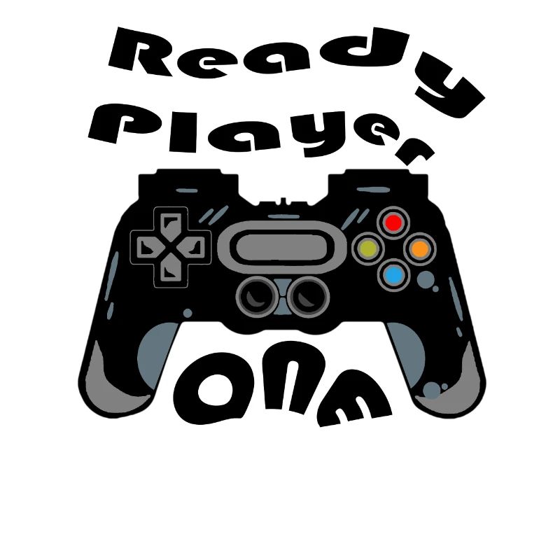 Retro-Controller Silhouette