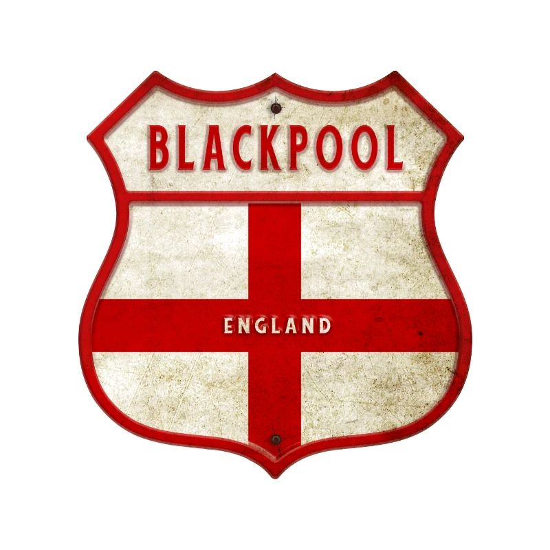 Blason de Blackpool, Angleterre