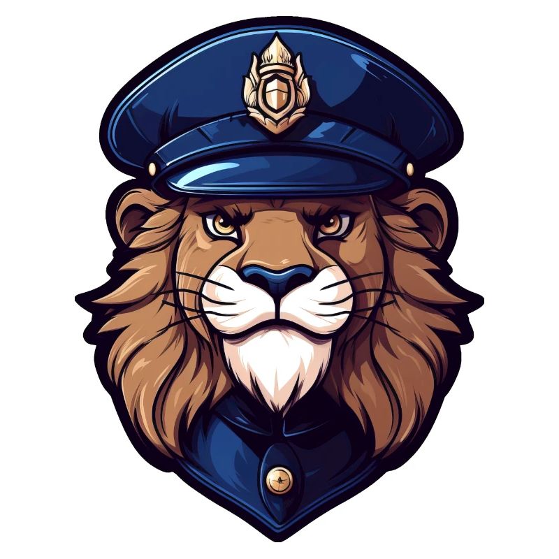 Polizei Löwe