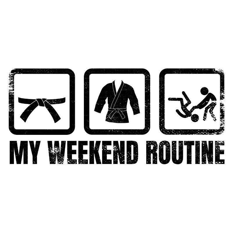 Judoka Weekend Routine