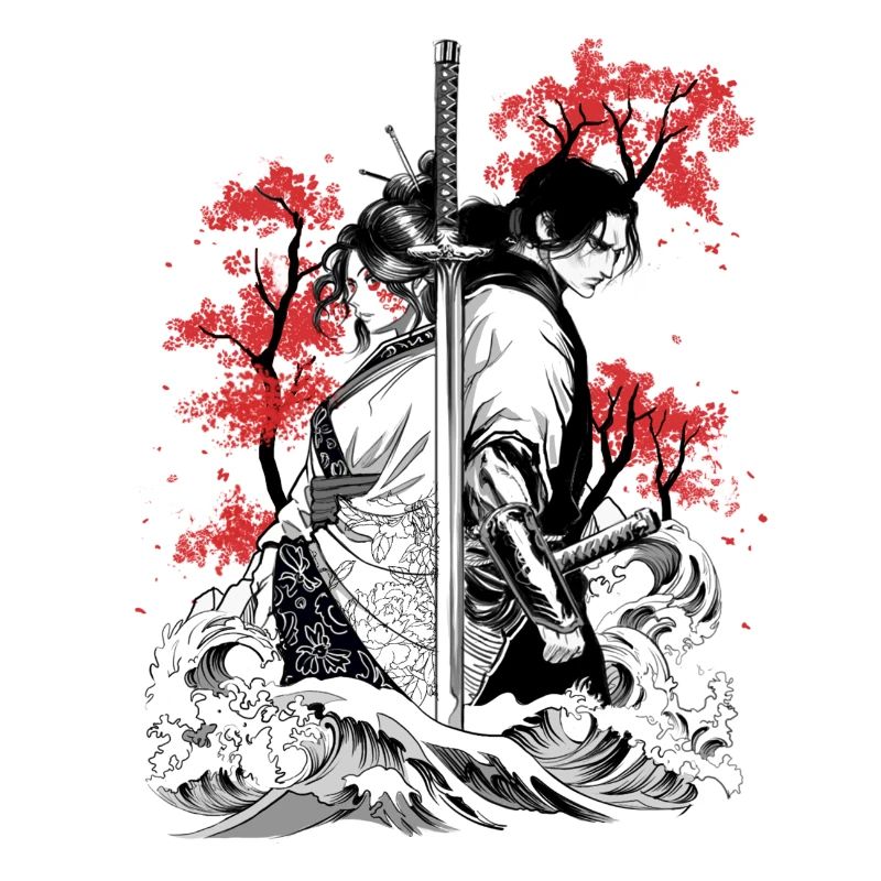Verschlungene Samurai-Seelen