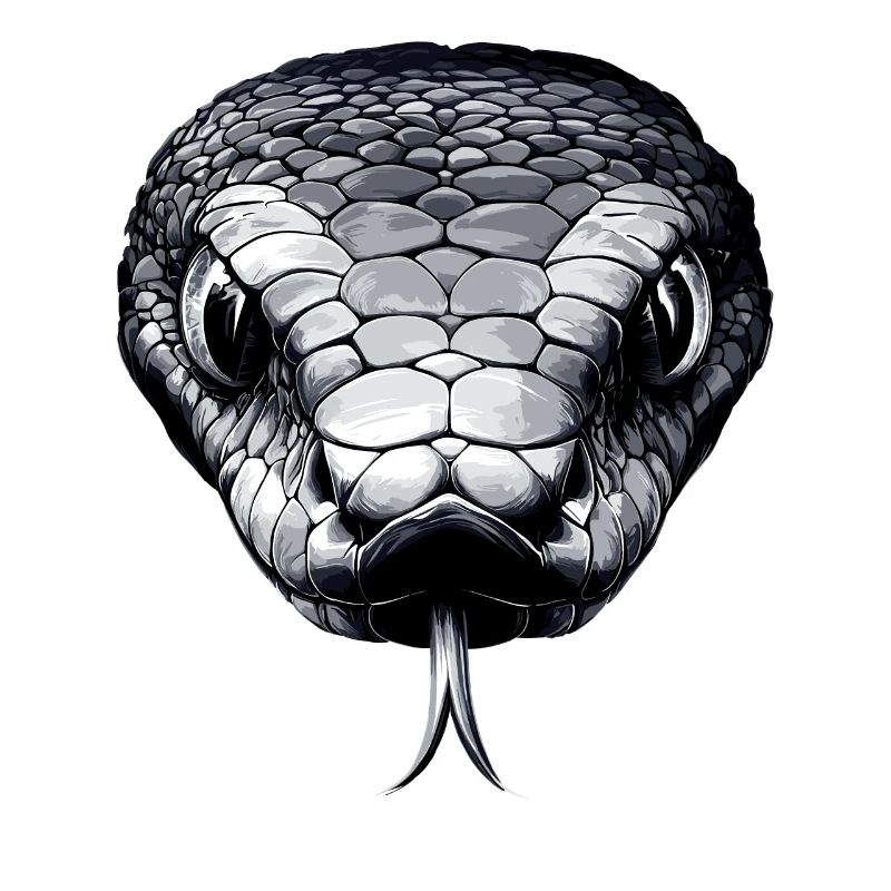 Serpent Python Cobra Mamba Serpent à sonnettes Serpent