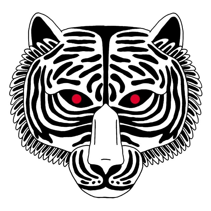 Schwarzer Tiger