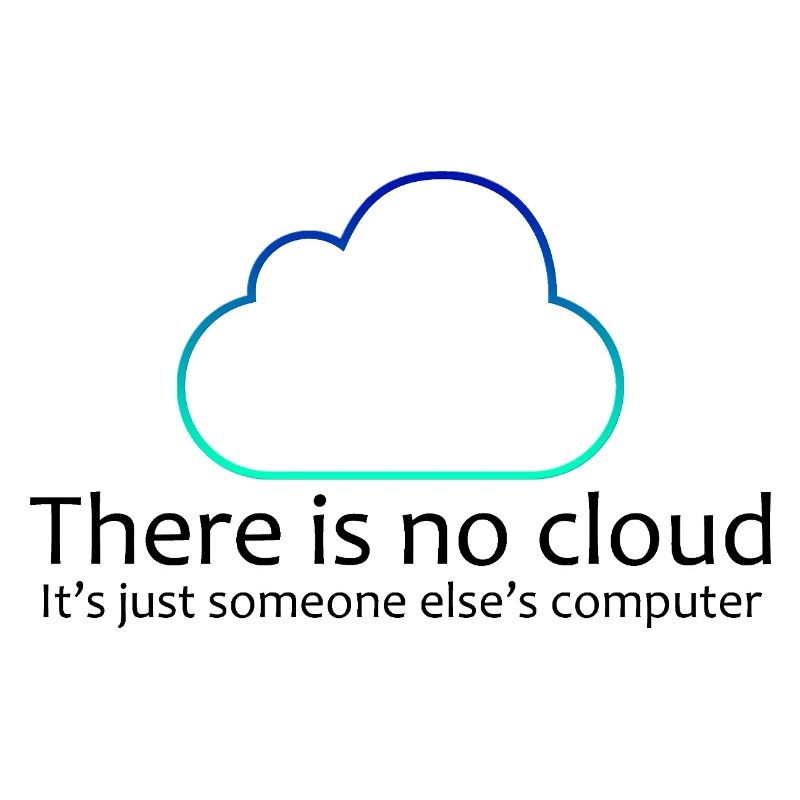 No Cloud Programming Funny Tee