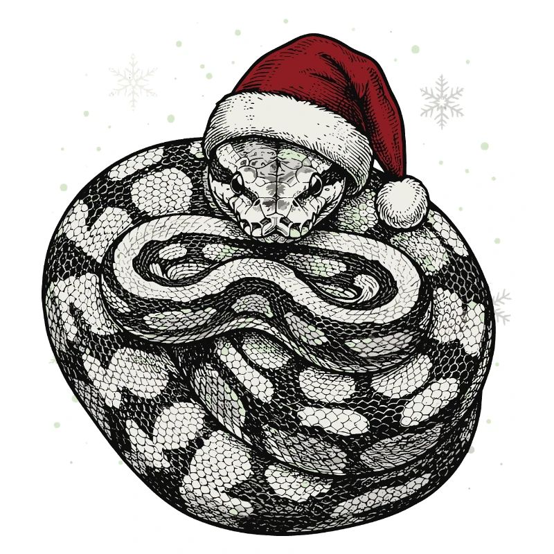 Königspython Weihnachten Ball Python Schlange