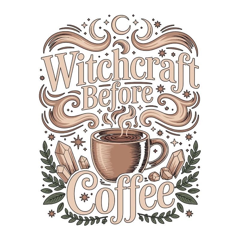 Witchcraft Before Coffee Moon Magic Coffee Lover