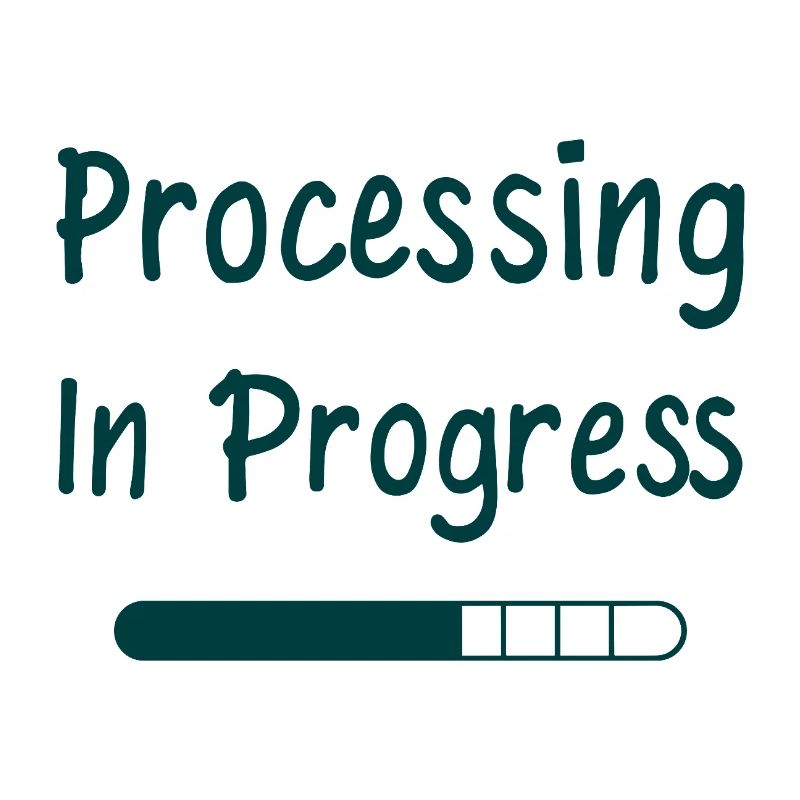 Processing In Progress Loading Bar Statement
