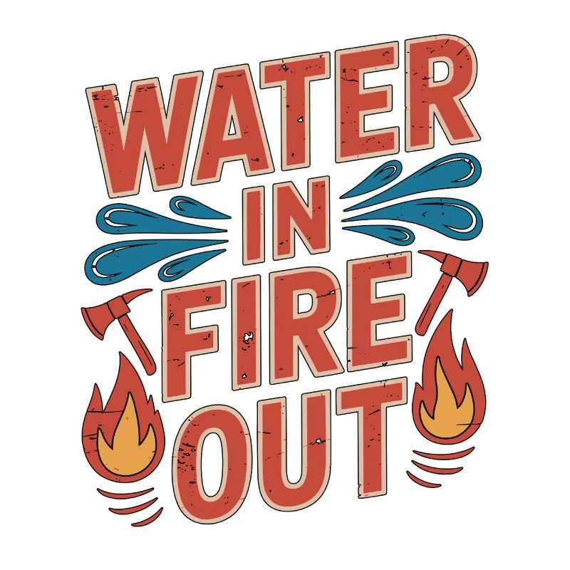 Fire Engineer Water In Fire Out Pump Operator