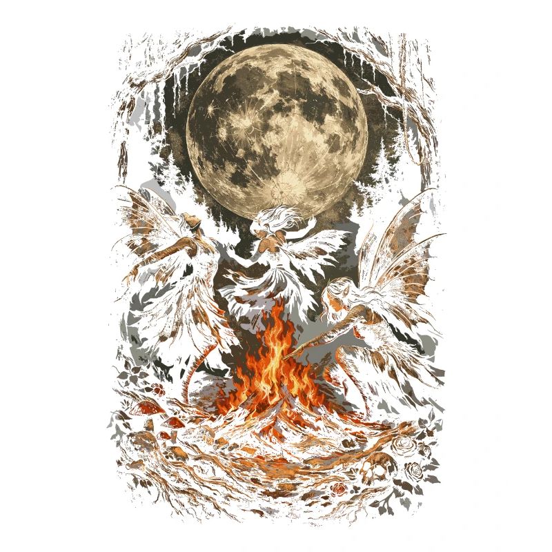 Fairycore Fairy Gothic Full Moon
