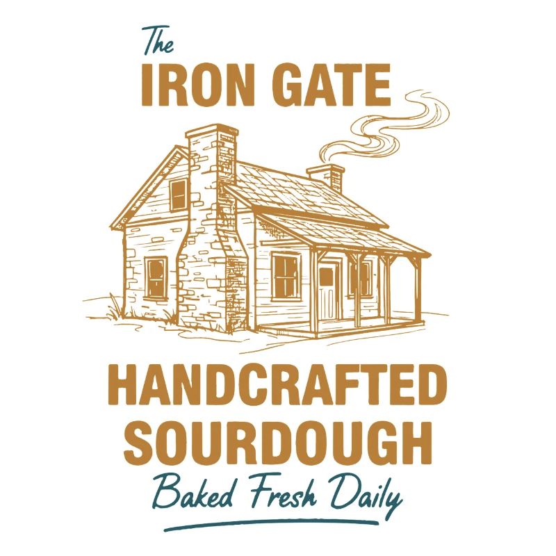 sourdough Bread Baking Iron Gate Handcrafted