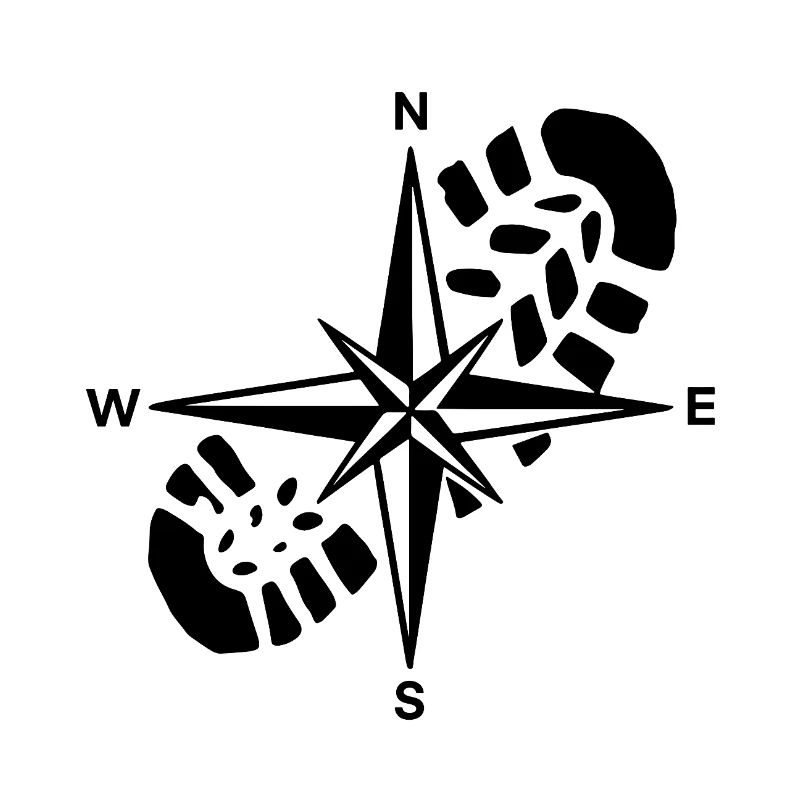 Hiker Compass Wandergeschenk