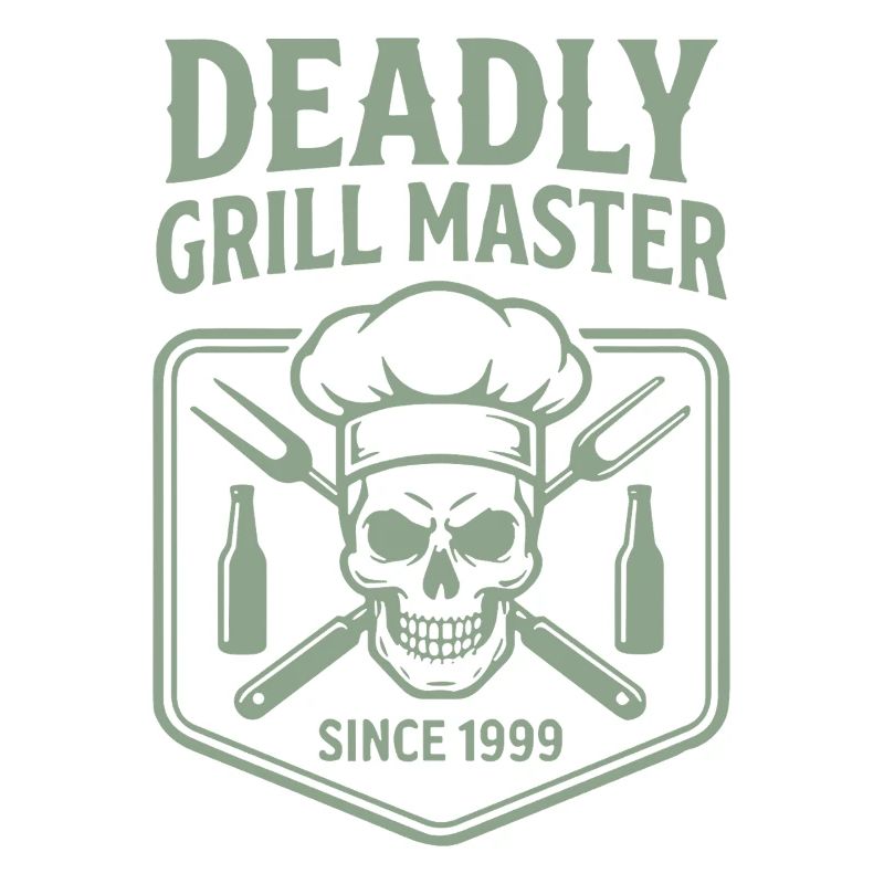 Deadly Grill Master Grilling Since 1999 Gift